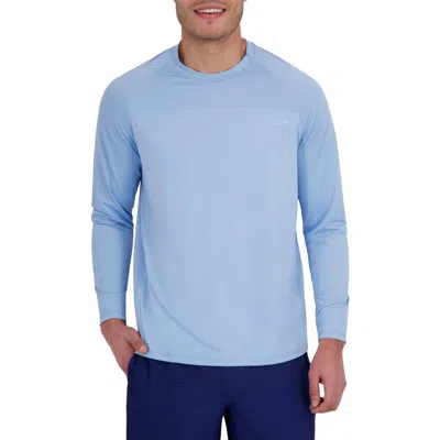 Spyder Textured Long Sleeve Rashguard In Blue