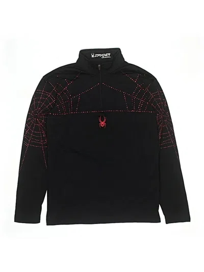 Pre-owned Spyder Kids' Track Jacket In Black