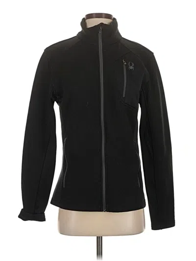Pre-owned Spyder Track Jacket In Black