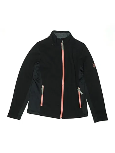 Pre-owned Spyder Kids' Track Jacket In Black