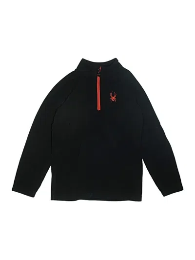 Pre-owned Spyder Kids' Track Jacket In Black