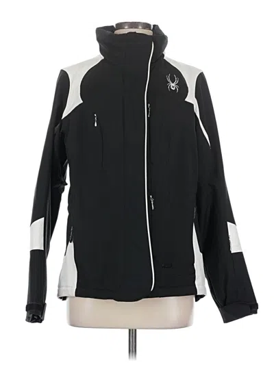Pre-owned Spyder Track Jacket In Black