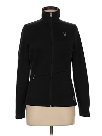 Pre-owned Spyder Track Jacket In Black