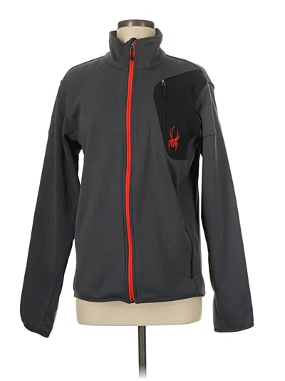 Pre-owned Spyder Track Jacket In Gray