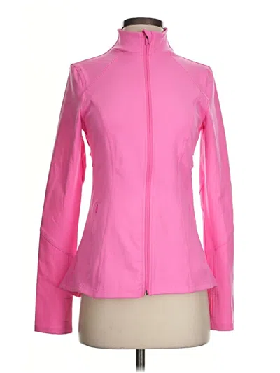 Spyder Track Jacket In Pink