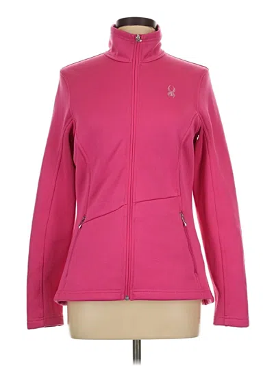Pre-owned Spyder Track Jacket In Pink