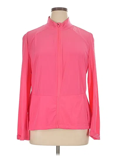 Pre-owned Spyder Track Jacket In Pink