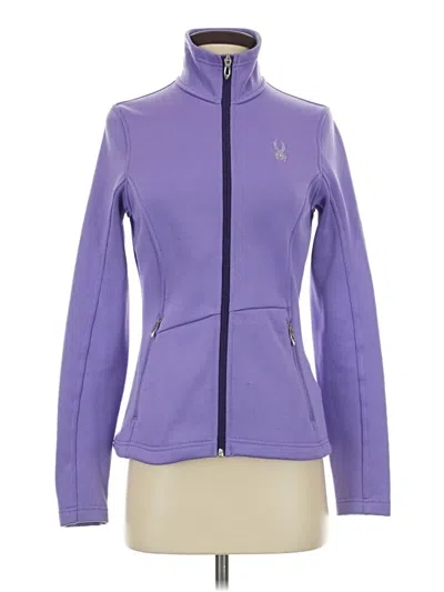 Pre-owned Spyder Track Jacket In Purple