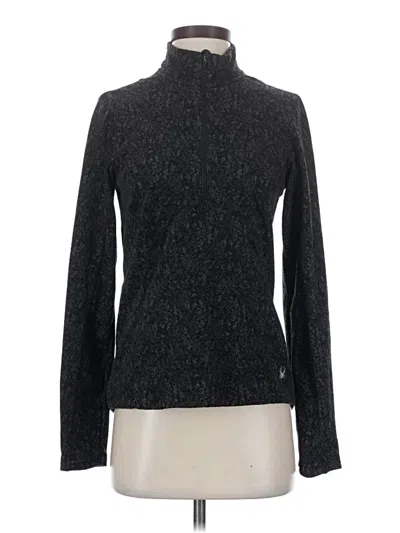 Pre-owned Spyder Turtleneck Sweater In Black