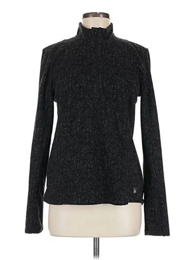 Pre-owned Spyder Turtleneck Sweater In Black