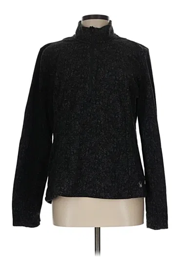 Pre-owned Spyder Turtleneck Sweater In Black