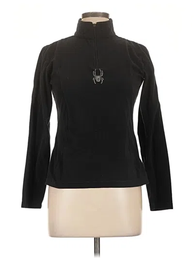 Pre-owned Spyder Turtleneck Sweater In Black