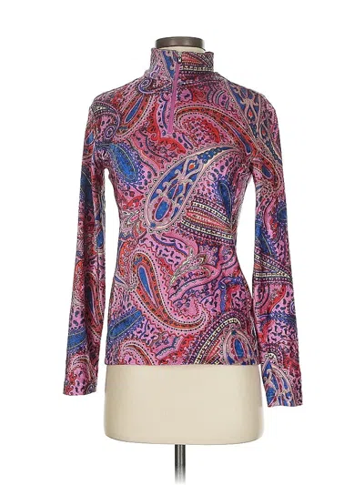 Pre-owned Spyder Turtleneck Sweater In Purple