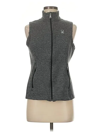 Pre-owned Spyder Vest In Gray