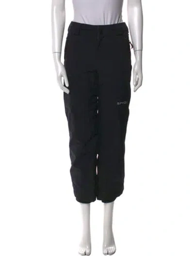 Pre-owned Spyder Wide Leg Pants In Black