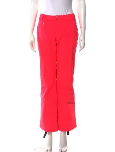 Pre-owned Spyder Wide Leg Pants In Pink