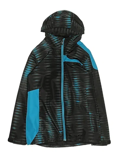 Pre-owned Spyder Kids' Windbreaker Jacket In Blue