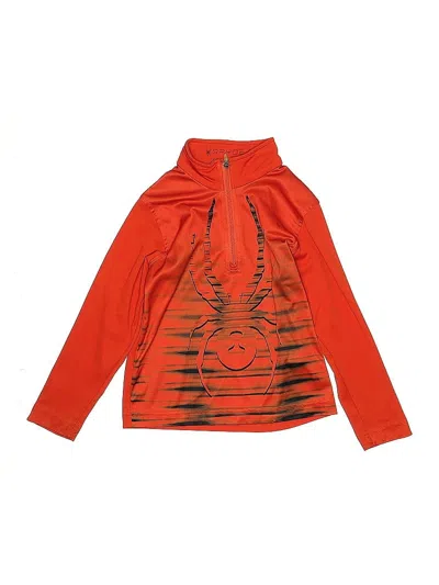 Pre-owned Spyder Kids' Windbreaker Jacket In Red