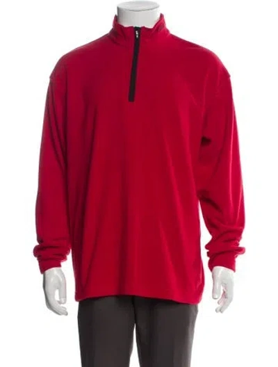 Pre-owned Spyder Windbreaker In Red