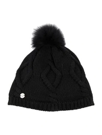 Pre-owned Spyder Winter Beanie In Black