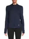 Spyder Women's Full-zip Mock Turtleneck Stretch Performance Jacket