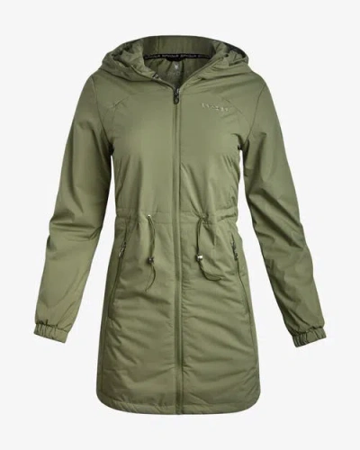 Spyder Women Long  Lite Jacket In Green
