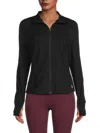 SPYDER WOMEN'S MOCKNECK ZIP FRONT JACKET