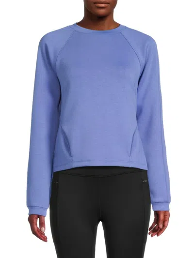 Spyder Women's Raglan Sleeve Sweatshirt In Veryperi