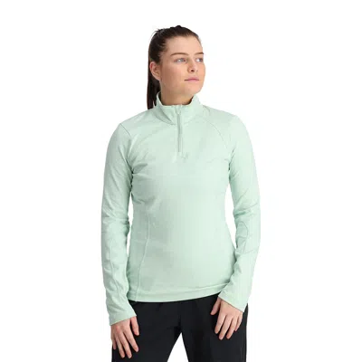 Spyder Womens Accord Half Zip - Wintergreen In Blue