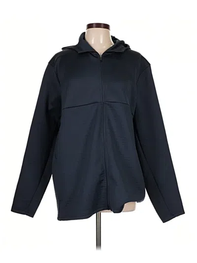 Pre-owned Spyder Zip Up Hoodie In Blue