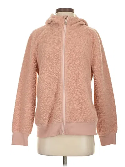 Pre-owned Spyder Zip Up Hoodie In Pink
