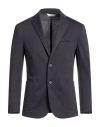 Squad² Man Blazer Midnight Blue Size 46 Polyester, Viscose, Elastane