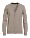 Squad² Man Cardigan Khaki Size Xl Acrylic, Wool