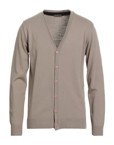 Squad² Man Cardigan Khaki Size Xl Acrylic, Wool