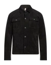 Squad² Man Jacket Black Size M Polyester, Elastane In Black