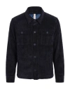 Squad² Man Jacket Midnight Blue Size S Polyester, Elastane In Blue
