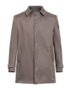 Squad² Man Overcoat & Trench Coat Khaki Size 40 Polyester, Cotton, Elastane In Beige