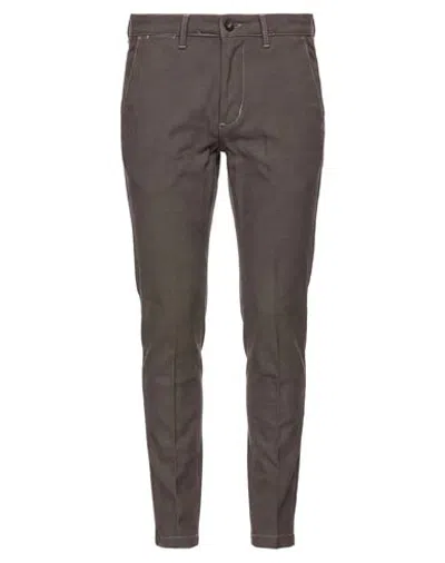 Squad² Man Pants Beige Size 28 Cotton, Elastane In Brown