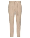 Squad² Man Pants Beige Size 30 Polyester, Viscose, Elastane In Neutral