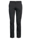 Squad² Man Pants Black Size 42 Cotton, Elastane In Black