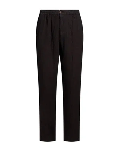 Squad² Man Pants Black Size 38 Linen