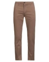 Squad² Man Pants Brown Size 32 Cotton, Elastane