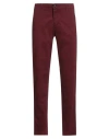 Squad² Man Pants Burgundy Size 30 Cotton, Elastane In Red