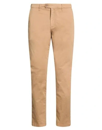 Squad² Man Pants Camel Size 28 Cotton, Elastane In Brown