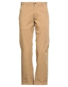 Squad² Man Pants Camel Size 30 Cotton, Elastane In Neutral