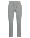 Squad² Man Pants Grey Size 38 Cotton, Elastane