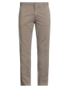 Squad² Man Pants Grey Size 38 Cotton, Elastane In Gray