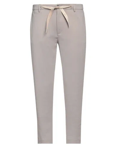 Squad² Man Pants Grey Size 38 Polyester, Viscose, Elastane