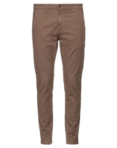 Squad² Man Pants Light Brown Size 30 Cotton, Elastane