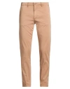 Squad² Man Pants Light Brown Size 40 Cotton, Elastane